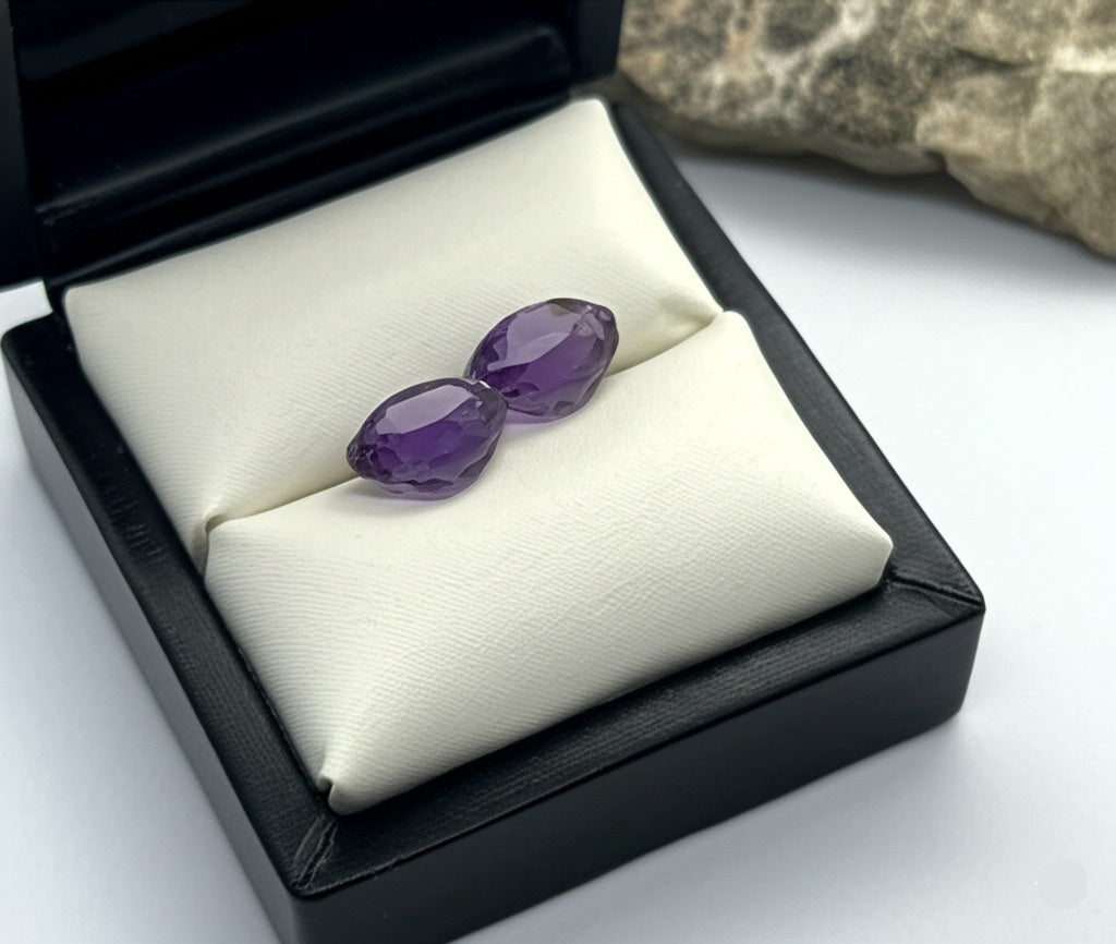 Amethyst pair