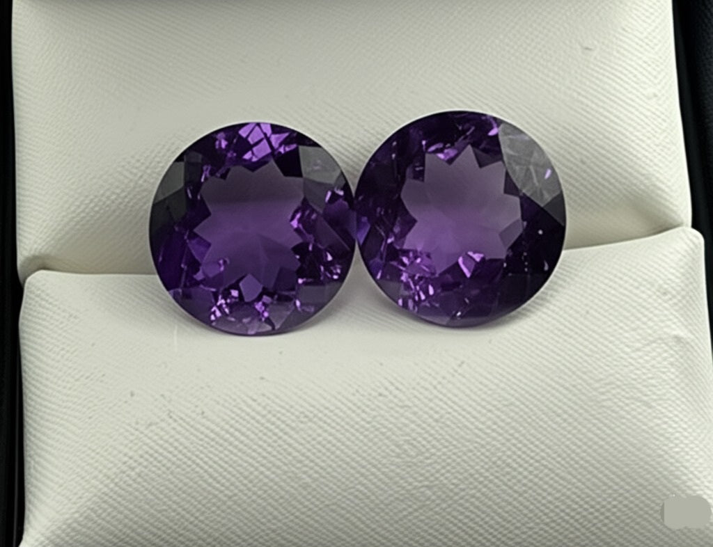 Amethyst pair