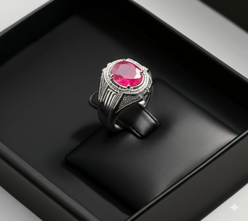 Men's Ruby Ring