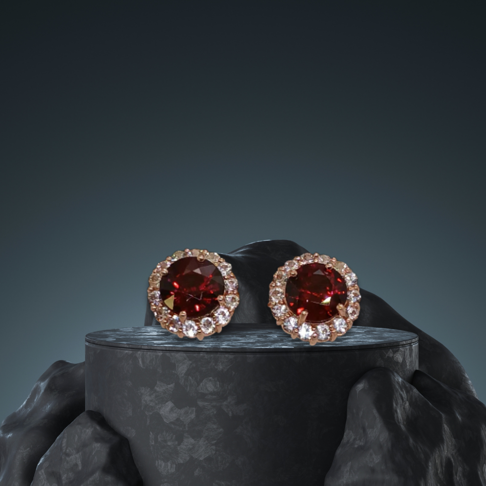 Women's ears tops earrings
