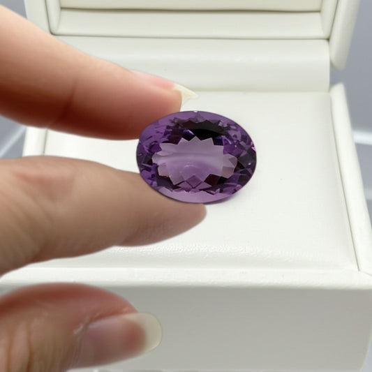 Amethyst gemstone