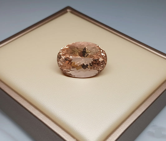 Morganite gemstone 29.71 cts