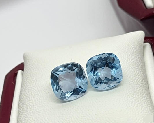 Sky blue topaz