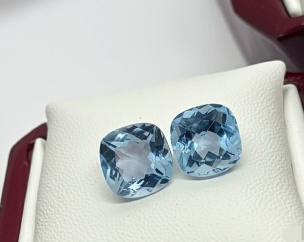 Sky blue topaz